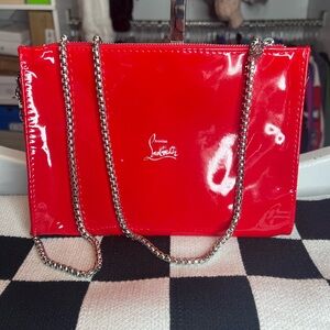 Christian Louboutin red bag